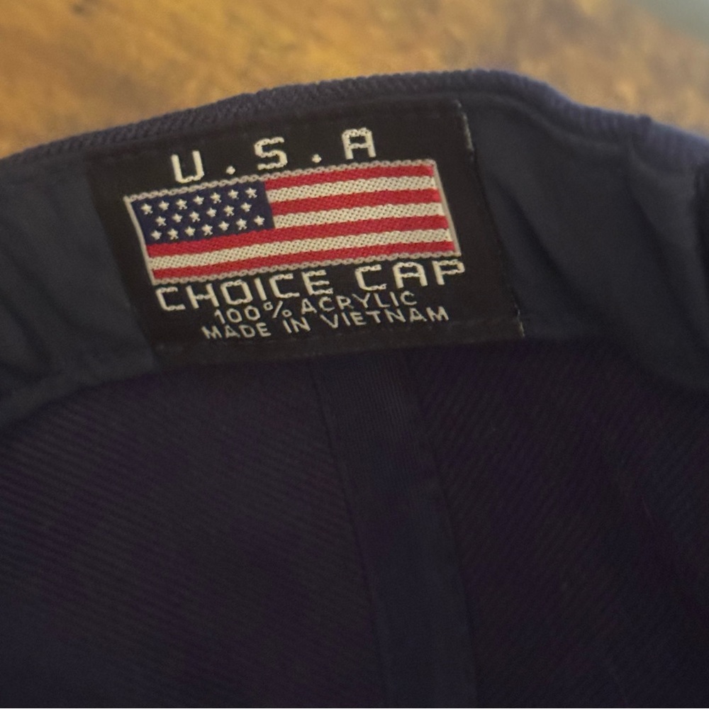 USA Choice Cap Atlanta Georgia State Flag and A Embroidered Hat Navy - Picture 7 of 7
